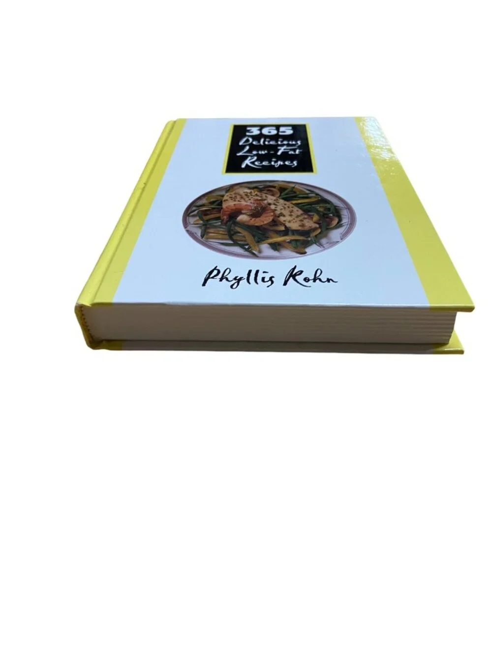 365 Delicious Low-Fat Recipes Cookbook by Phyllis Kohn 2000 Hardcover Diet